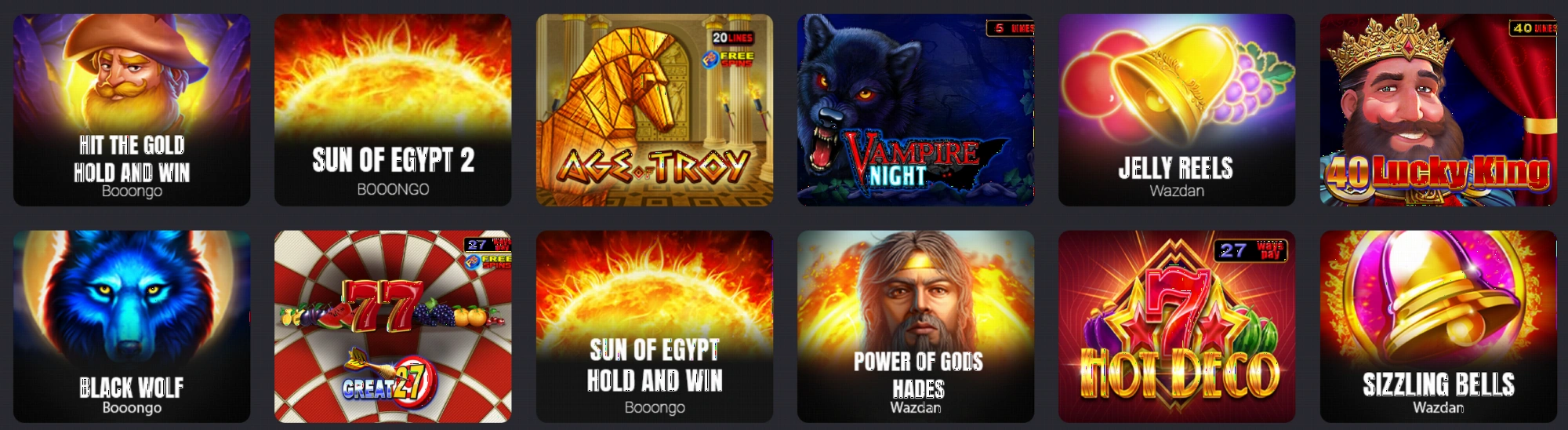 DonBet Casino jackpot and live dealer games selection