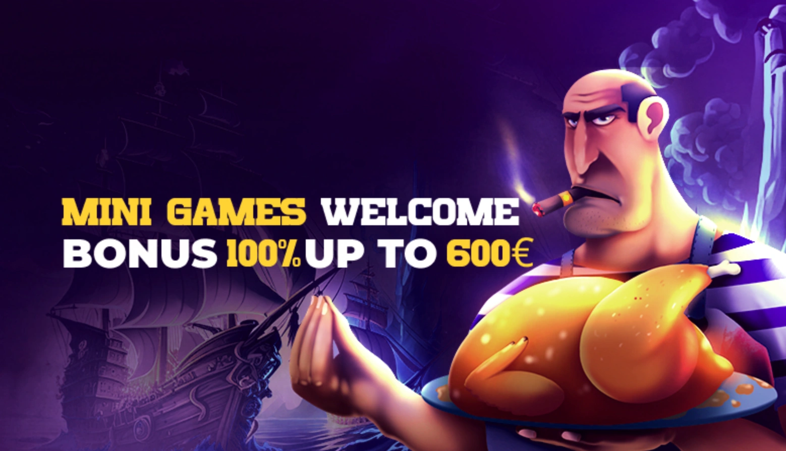 DonBet welcome bonus promotion showing 100% deposit match up to £500